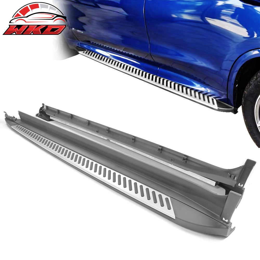 Fits 2018-2024 BMW X3 G01 2PCS Running Boards Side Step Nerf Bars