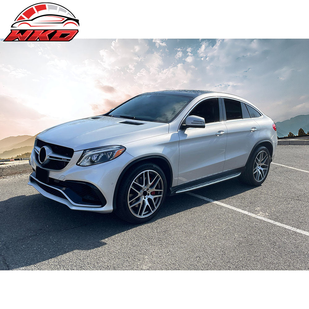 Fits 16-19 Benz C292 GLE-Class Coupe Side Step Bars Running Boards In Pair 2PC