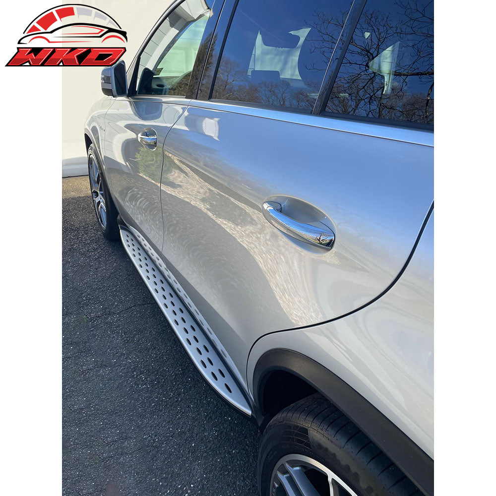 Fits 16-19 Benz C292 GLE-Class Coupe Side Step Bars Running Boards In Pair 2PC