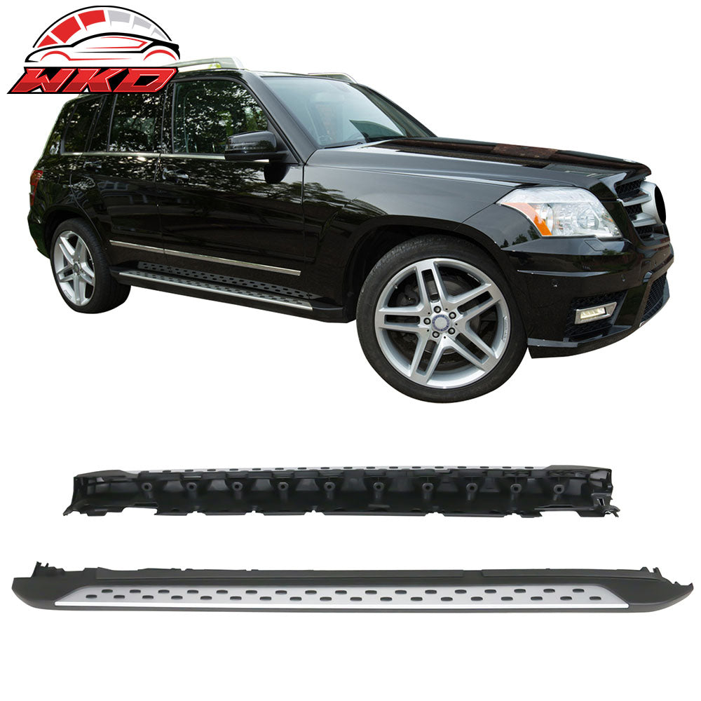 Fits 10-15 Benz X204 GLK350 GLK250 OE Style 2PCS Running Boards Side Step Bar