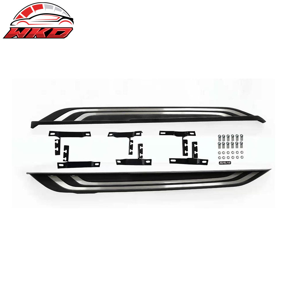 Fits 19-25 Toyota RAV4 21-24 RAV4 Prime OE Style Running Board Aluminum Nerf Bar