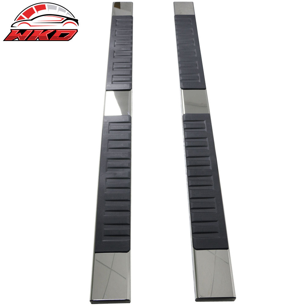 Fits 07-18 Chevy Silverado GMC Sierra 1500 Extended Cab 5" Running Board Pair
