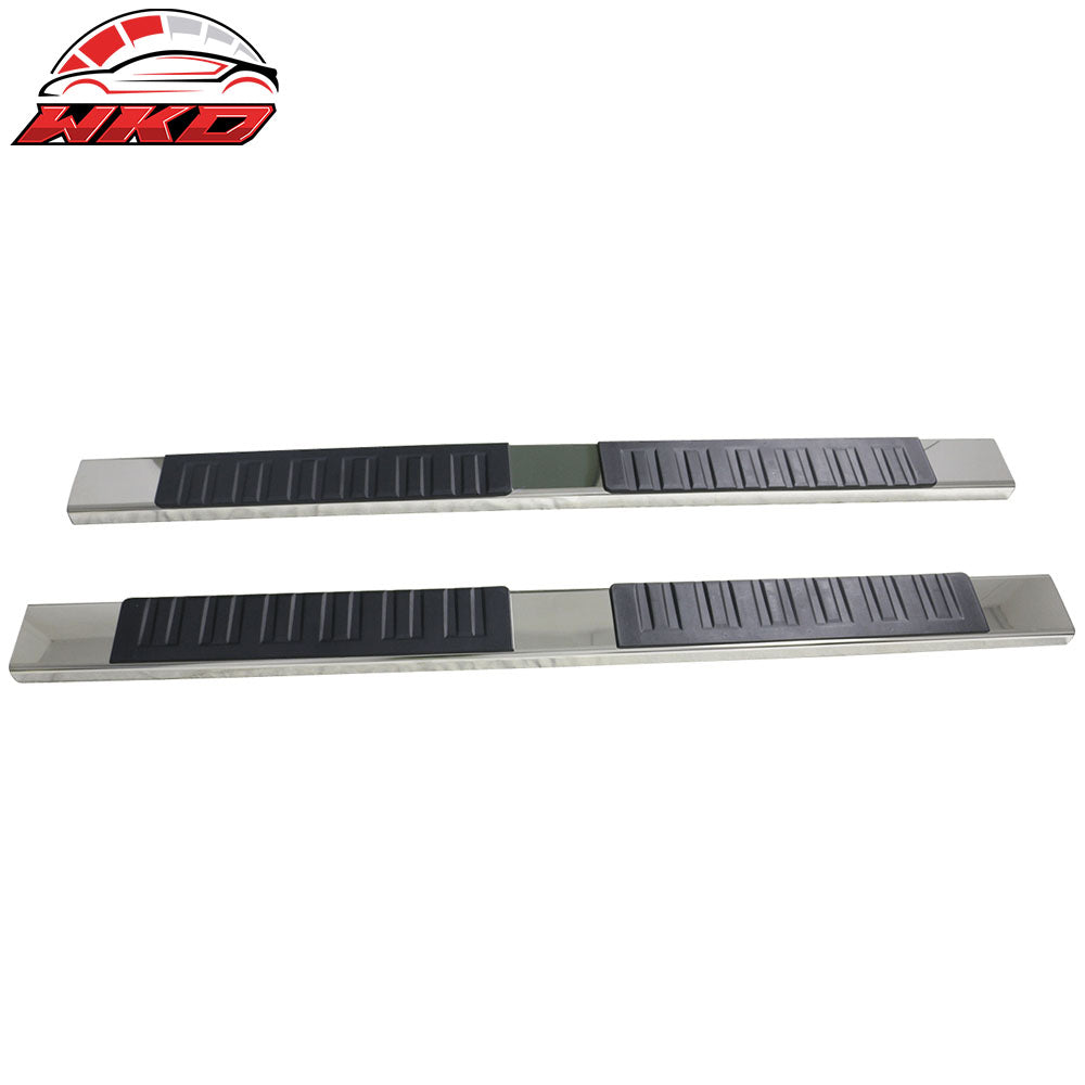 Fits 07-18 Chevy Silverado GMC Sierra 1500 Extended Cab 5" Running Board Pair
