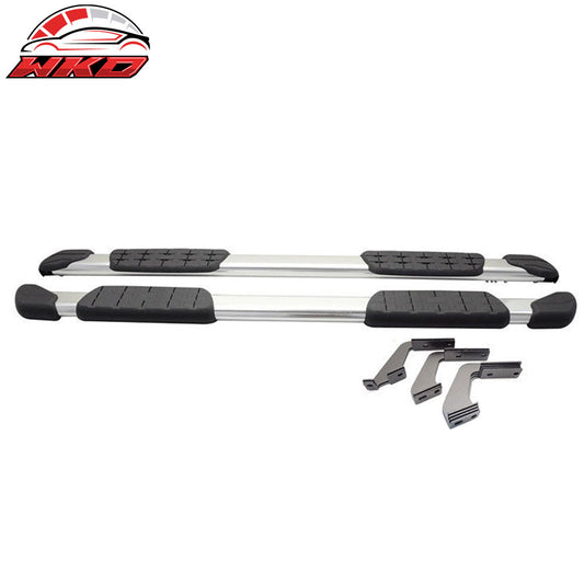 2007-21 Toyota Tundra Crew Max Cab 5" Aluminum Side Step Bars Running Boards | Wholesale