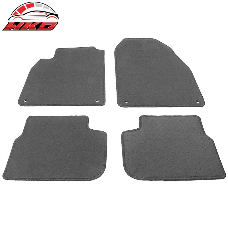 Fits 03-11 Saab 9-3 Car Floor Mats OE Factory Fitment Carpet Front Rear Gray 4PC