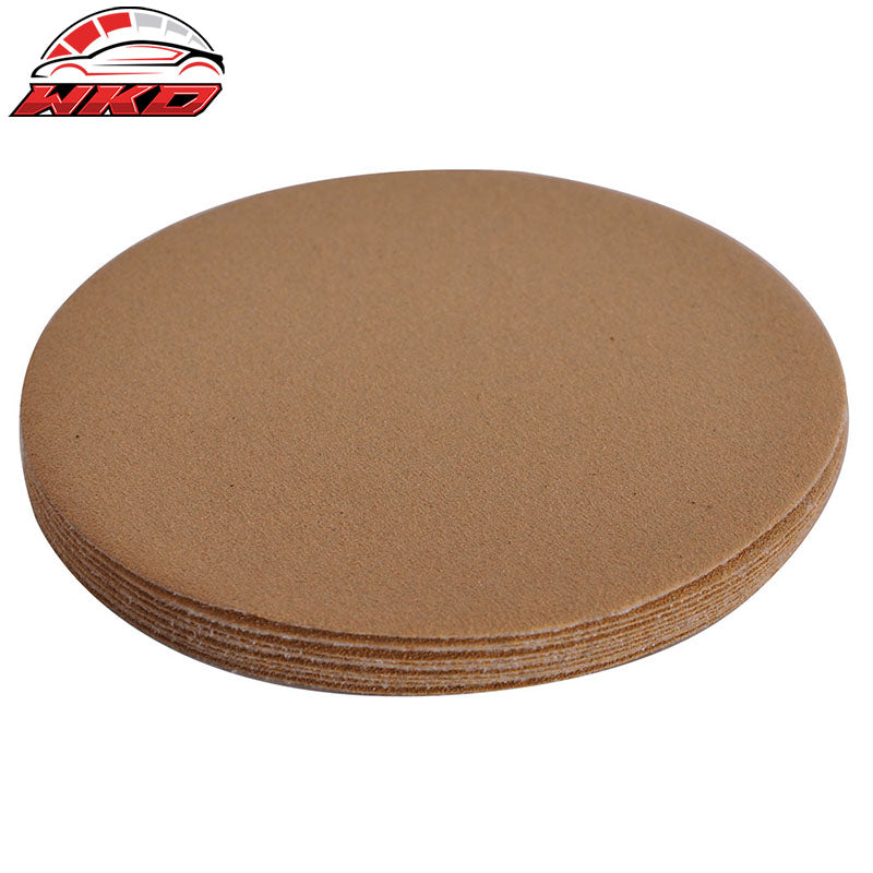 Wholesale Dry 5Inch No Hole Sand Paper Disc 120 Grit Repair Sanding Sandpaper 10PC