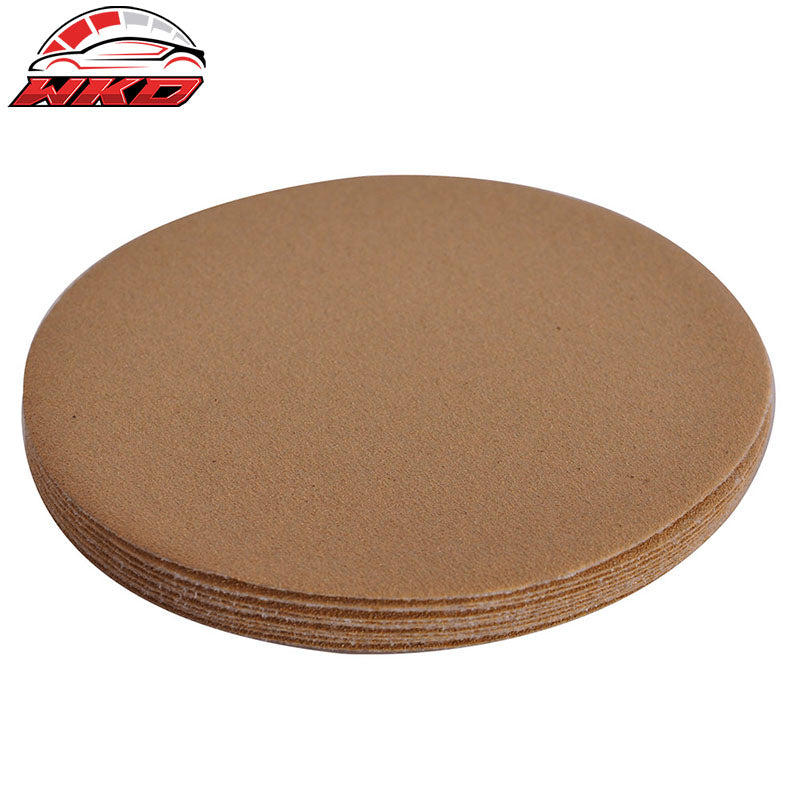 Dry 5 Inch No Hole Sand Paper Disc 60 Grit Repair Sanding Sandpaper 10PC