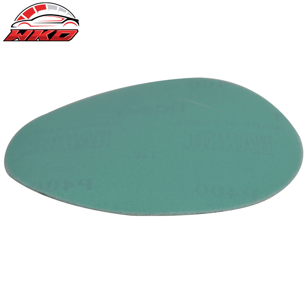 Wet Dry 5 Inch No Hole Sand Paper Disc 400 Grit Repair Sandpaper 10PC