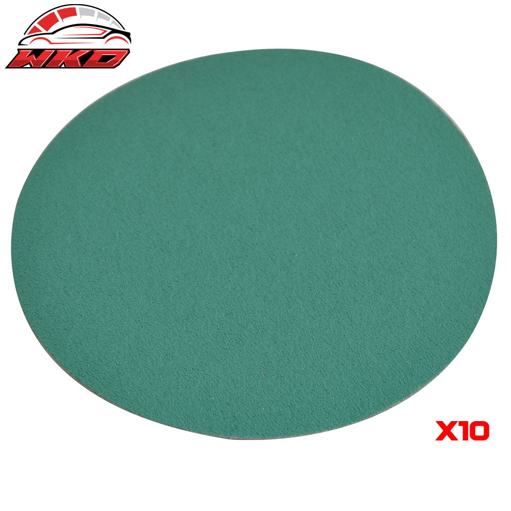 Wet Dry 5 Inch No Hole Sand Paper Disc 100 Grit Auto Repair Sandpaper 100PC