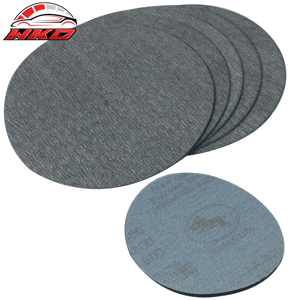 10PCS 5Inch 127mm 800 Grit Auto Sanding Disc No Hole Sandpaper Sheets Sand Paper