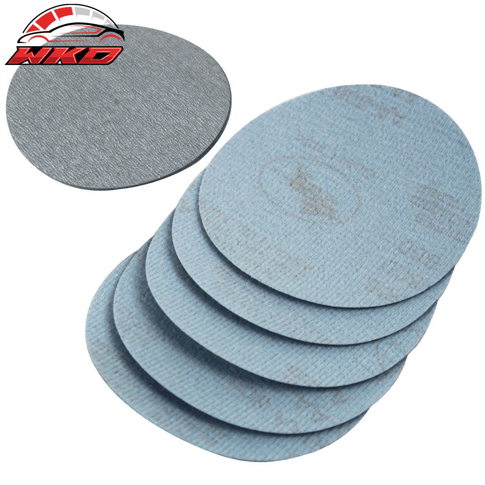 50PC 5Inch 127mm 800 Grit Auto Sanding Disc No Hole Sandpaper Sheets Sand Paper | Wholesale - Wikond Auto
