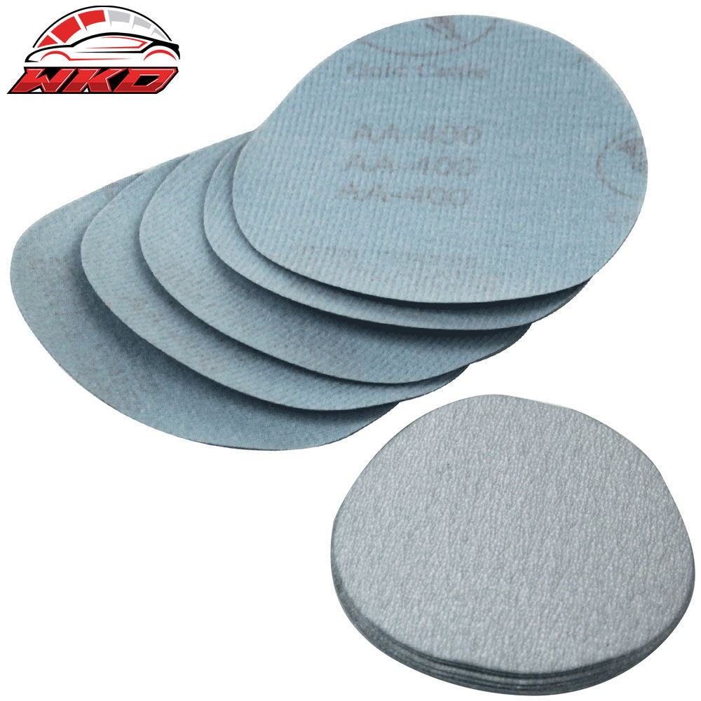 50PC 5Inch 127mm 400 Grit Auto Sanding Disc No Hole Sandpaper Sheets Sand Paper | Wholesale - Wikond Auto