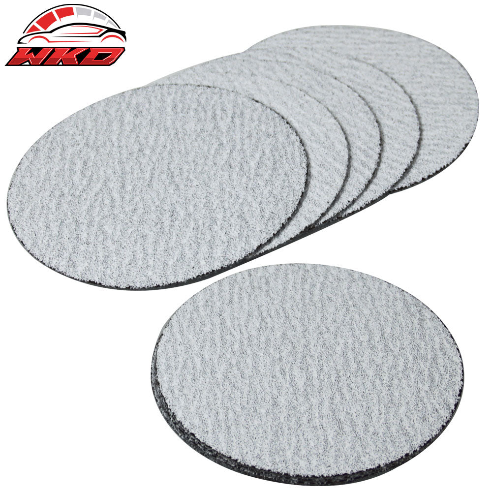 50PC 5Inch 127mm 60 Grit Auto Sanding Disc No Hole Sandpaper Sheets Sand Paper | Wholesale - Wikond Auto