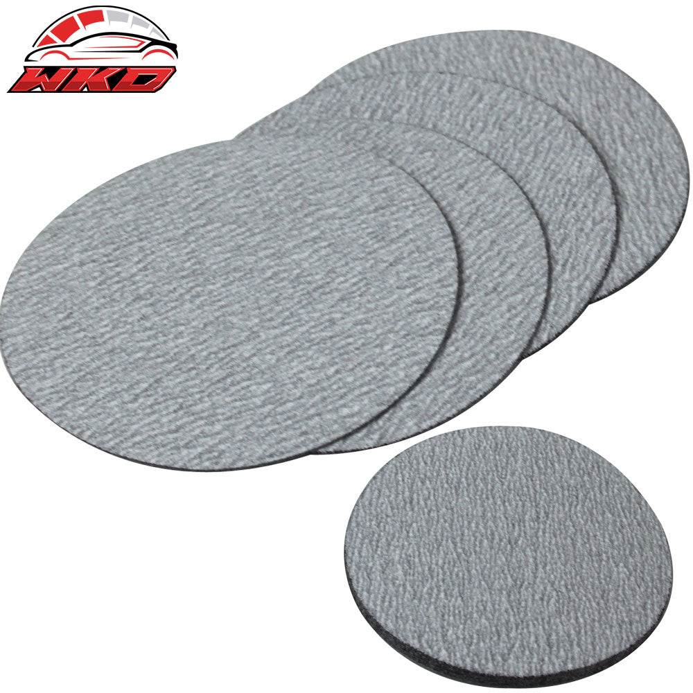 100PC 5Inch 127mm 150 Grit Auto Sanding Disc No Hole Sandpaper Sheets Sand Paper