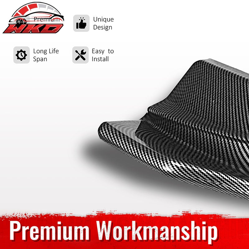 For 13-16 Scion FR-S/Toyota 86/13-20 BRZ Rear Bumper Diffuser Carbon Fiber Print