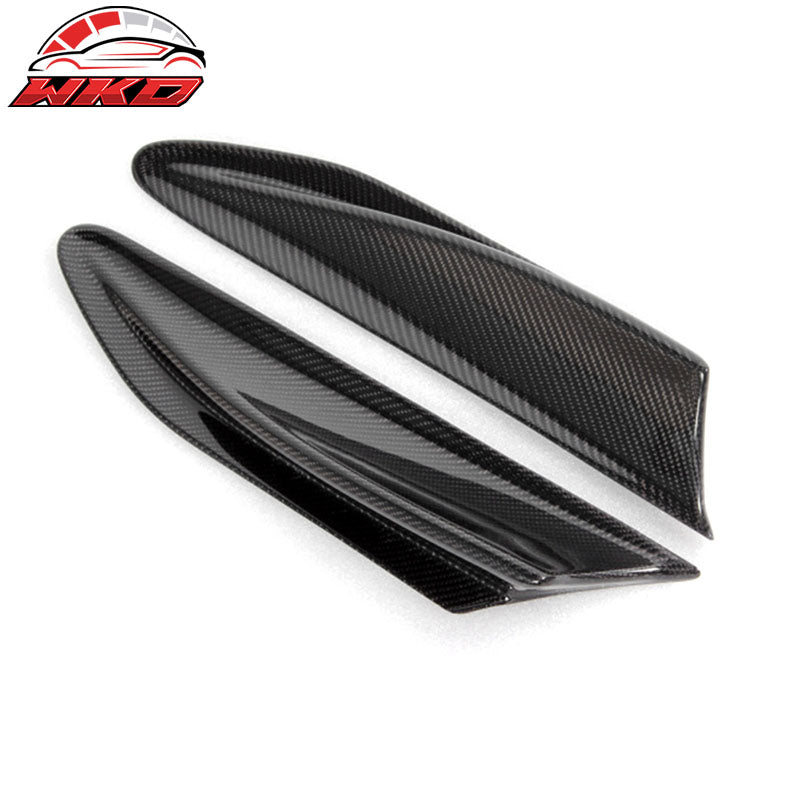 For 13-20 Scion FRS/Subaru BRZ/Toyota 86 Side Fender Fin Trim Matte Carbon Fiber