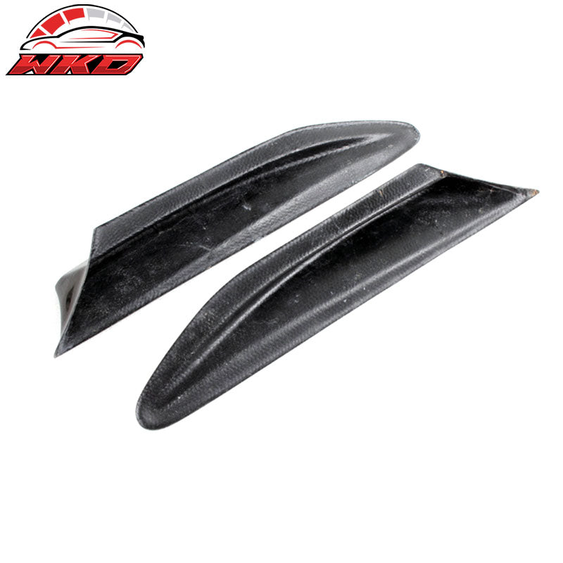 For 13-20 Scion FRS/Subaru BRZ/Toyota 86 Side Fender Fin Trim Matte Carbon Fiber