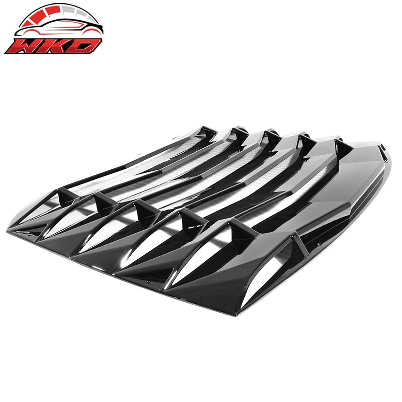 Fits 13-20 Scion FRS/Subaru BRZ/Toyota 86 Rear Window Louver Gloss Black