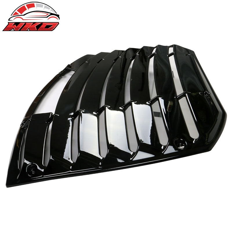 Fits 13-20 Scion FRS/Subaru BRZ/Toyota 86 T Style Rear Window Louver Gloss Black