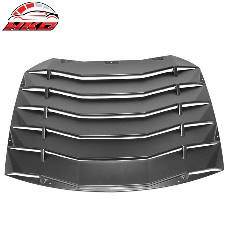 Fits 13-20 Scion FRS/Subaru BRZ/Toyota 86 Rear Window Louver Rain Sun Wind Guard