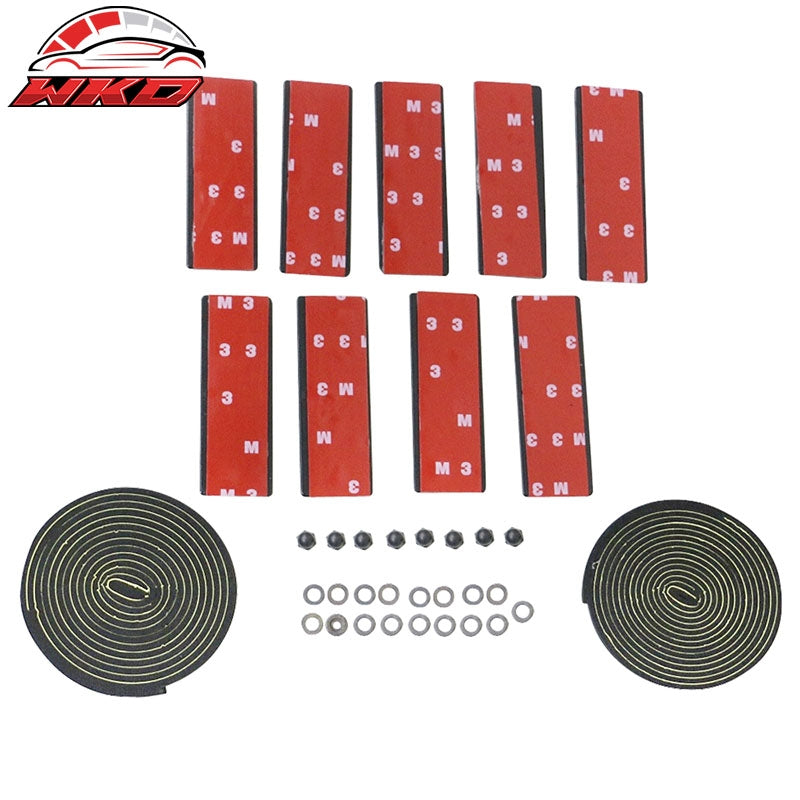Fits 13-20 Scion FRS/Subaru BRZ/Toyota 86 Rear Window Louver Rain Sun Wind Guard