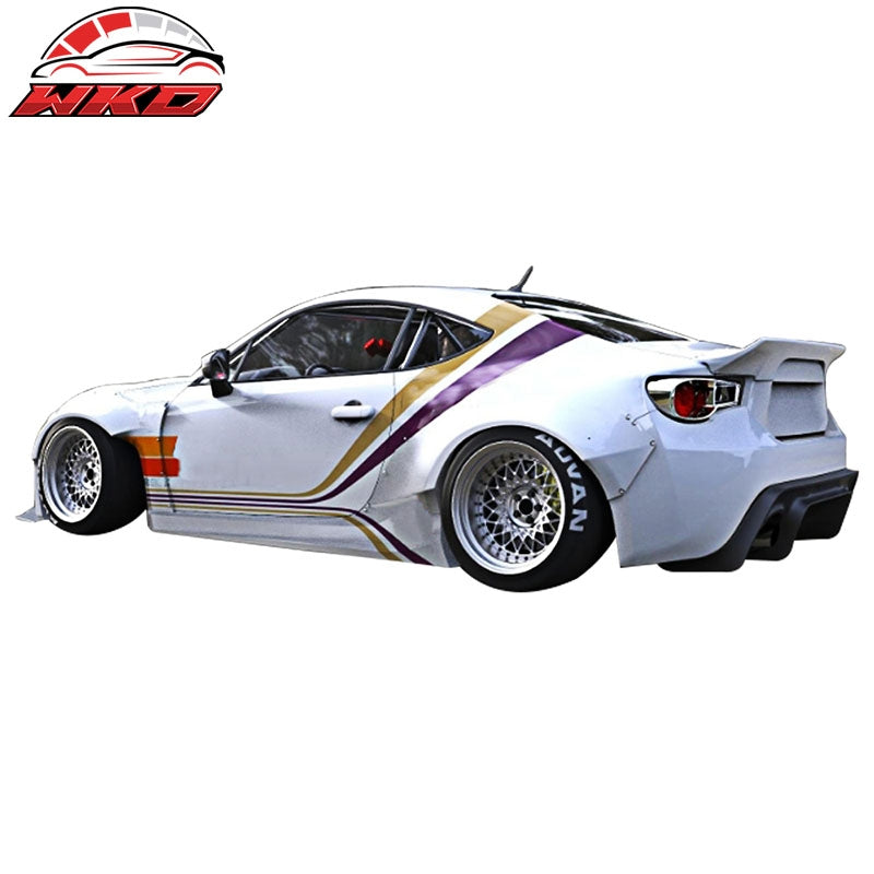 Fits 13-20 Scion FRS/Subaru BRZ/Toyota 86 GR V3 Style Rear Trunk Spoiler Wing PU