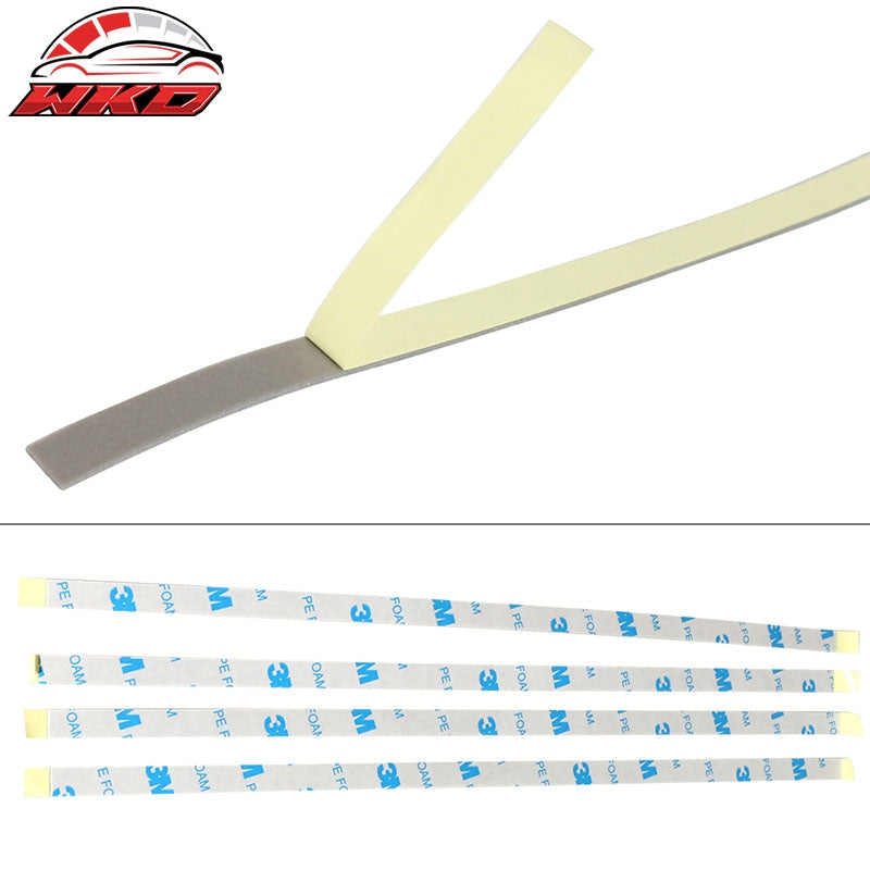 Fits 13-20 Scion FRS/Subaru BRZ/Toyota 86 TRD Style Rear Side Trunk Spoiler ABS