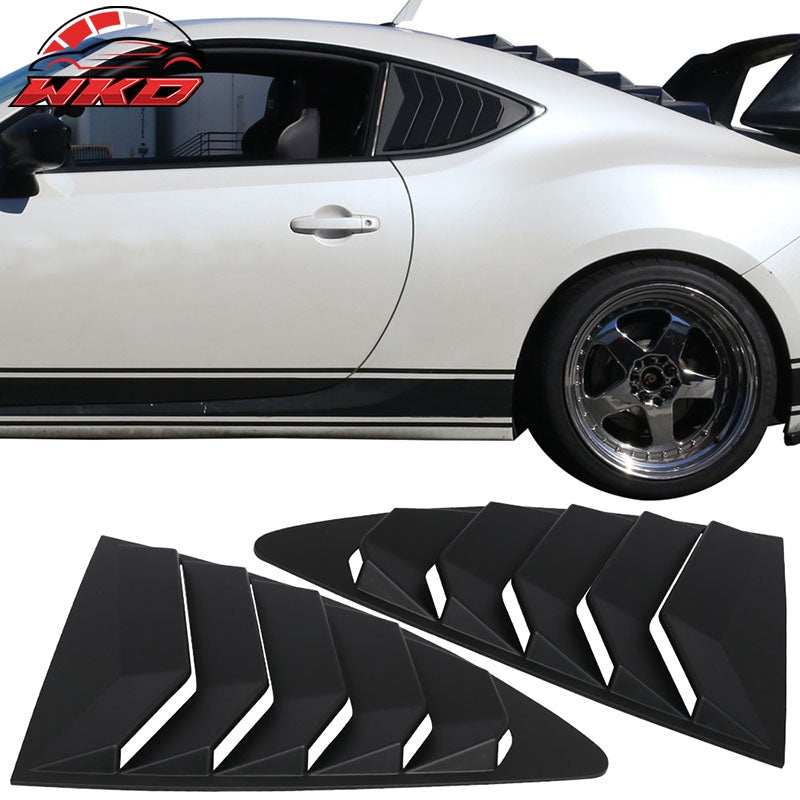 Wholesale 13-20 Scion FRS/Subaru BRZ/Toyota 86 Side Window Louver Quarter Scoop ABS