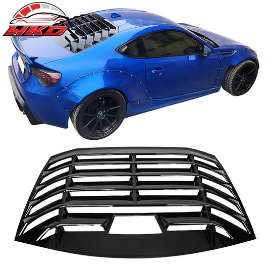Wholesale 13-20 Scion FRS/Subaru BRZ/Toyota 86 IKON Style Window Louver Gloss Black