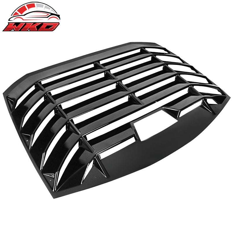 Fits 13-20 Scion FRS/Subaru BRZ/Toyota 86 IKON Style Window Louver Gloss Black