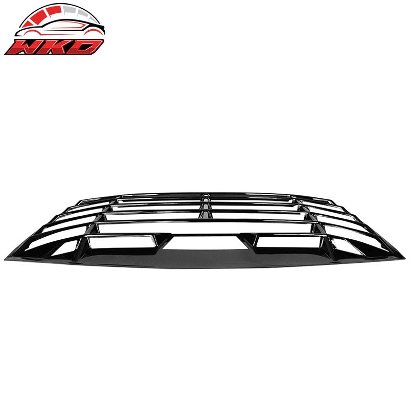 Fits 13-20 Scion FRS/Subaru BRZ/Toyota 86 IKON Style Window Louver Gloss Black
