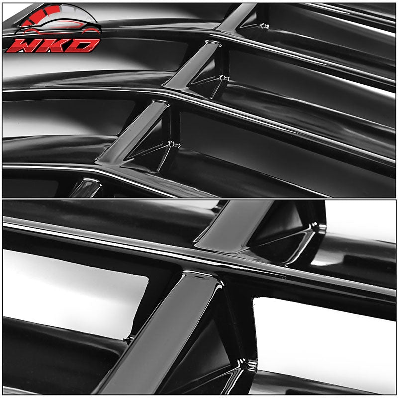 Fits 13-20 Scion FRS/Subaru BRZ/Toyota 86 IKON Style Window Louver Gloss Black
