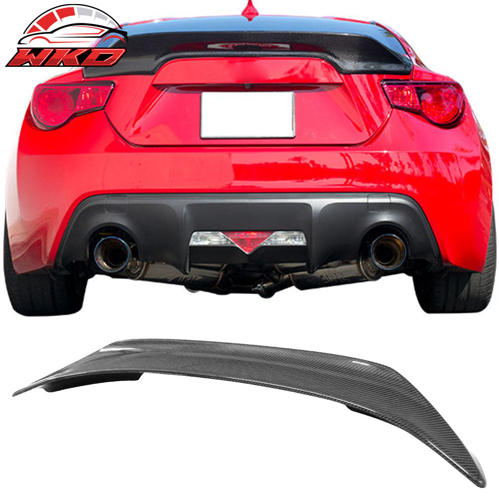 Fits 13-20 Scion FRS/Subaru BRZ/Toyota 86 Carbon Fiber CF Rear Trunk Lid Spoiler