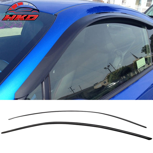 Fits 13-20 FRS/Subaru BRZ/Toyota 86 Acrylic Window Visor Vent Rain Guard 2PC