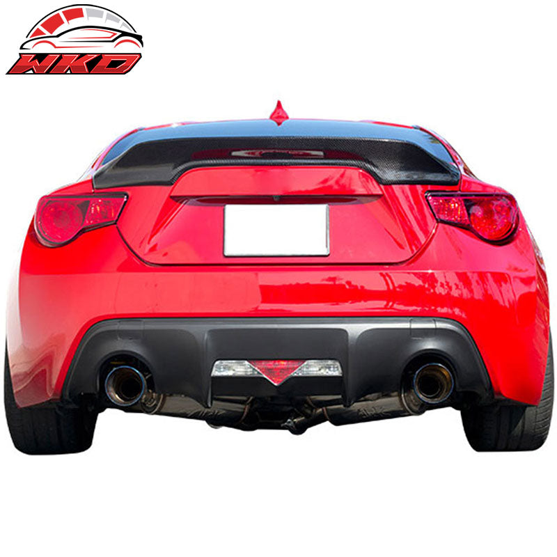 Fits 13-20 Scion FRS/Subaru BRZ/Toyota 86 Rear Trunk Spoiler Lip Carbon Fiber CF