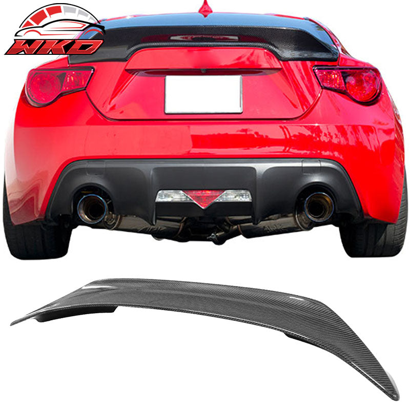 Fits 13-20 Scion FRS/Subaru BRZ/Toyota 86 Rear Trunk Spoiler Lip Carbon Fiber CF