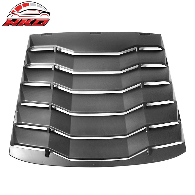Fits 11-16 Scion TC Rear Window Windshield Louver Unpainted ABS