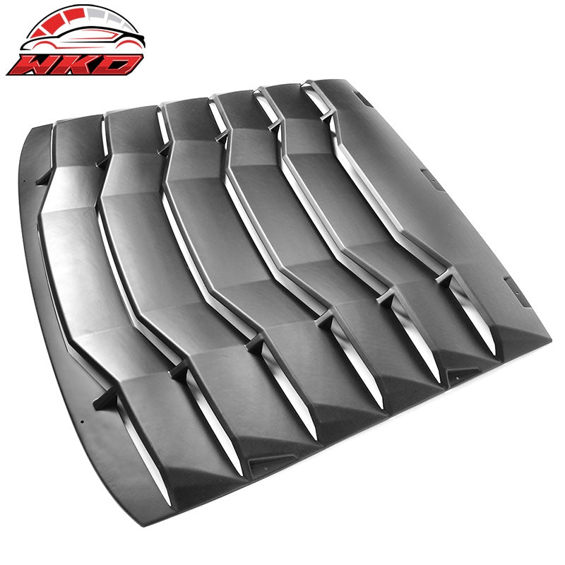 Fits 11-16 Scion TC Rear Window Windshield Louver Unpainted ABS