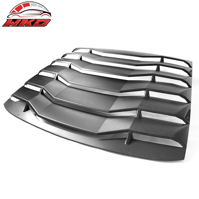 Fits 11-16 Scion TC Rear Window Windshield Louver Unpainted ABS