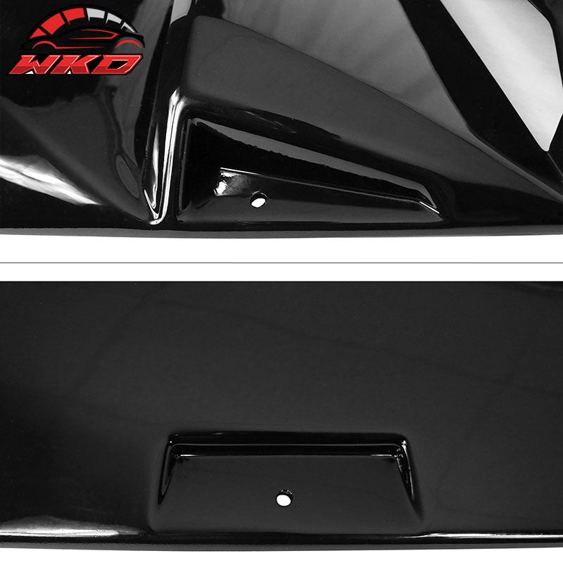 Fits 11-16 Scion TC ABS Window Windshield Louver - Gloss Black