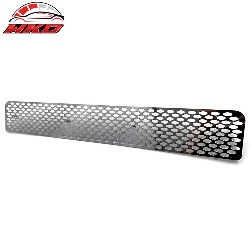 Fits 05-10 Scion tC Chrome Oval Mesh Style Front Bumper Hood Lower Grille Grill