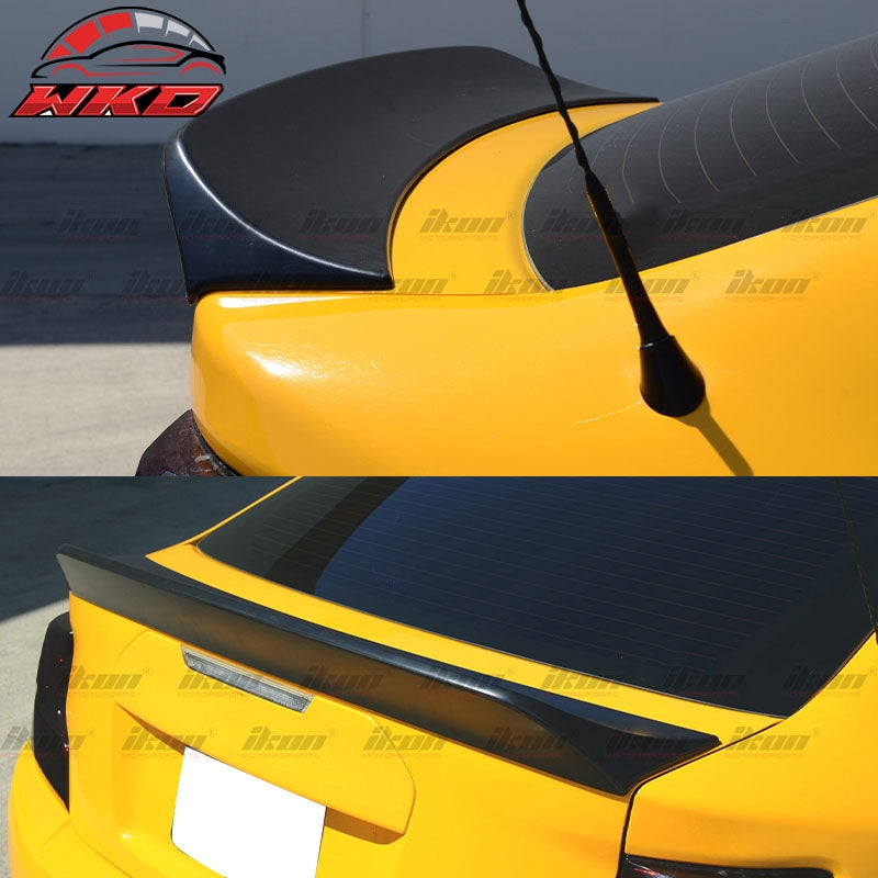 Fits 11-16 Scion tC RS Style Duckbill Rear Trunk Spoiler Wing Lip ABS Unpainted