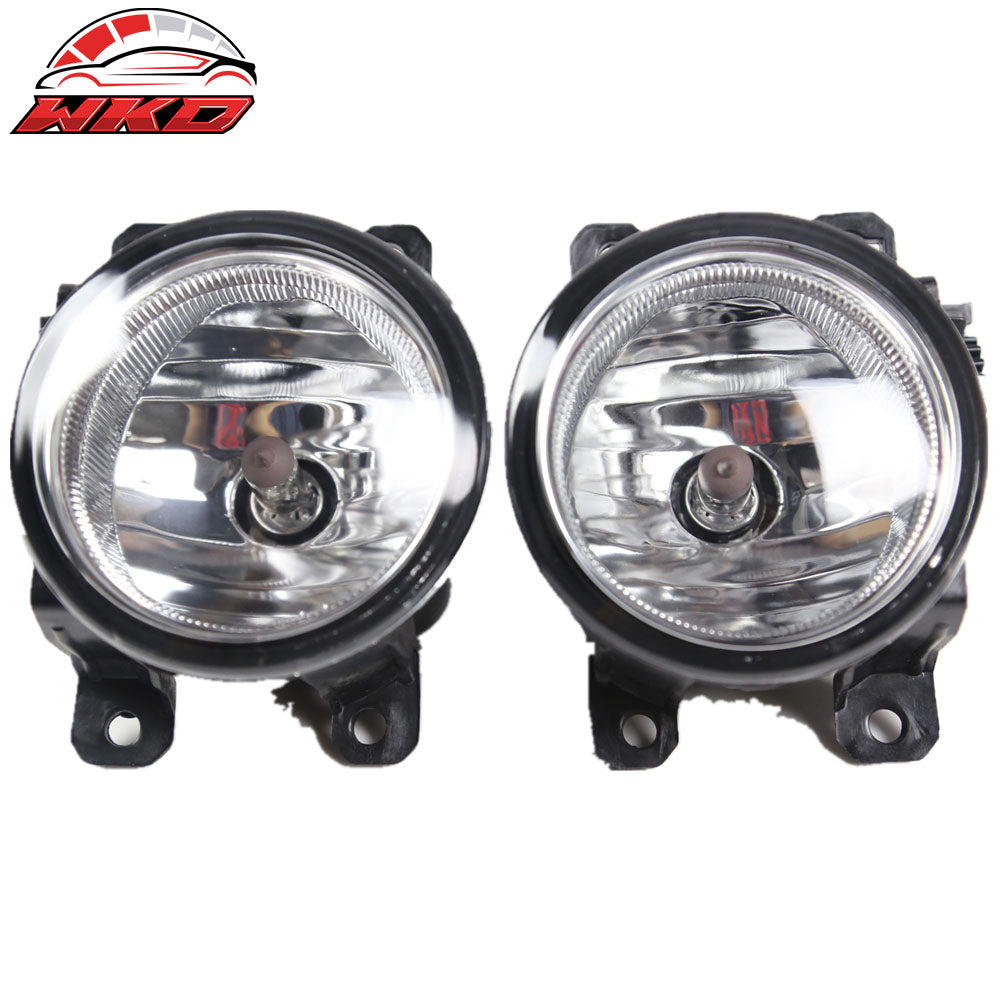 Fits 08-10 Scion xB Front Bumper Mesh Grille + Clear Fog Lights Driving Lamps
