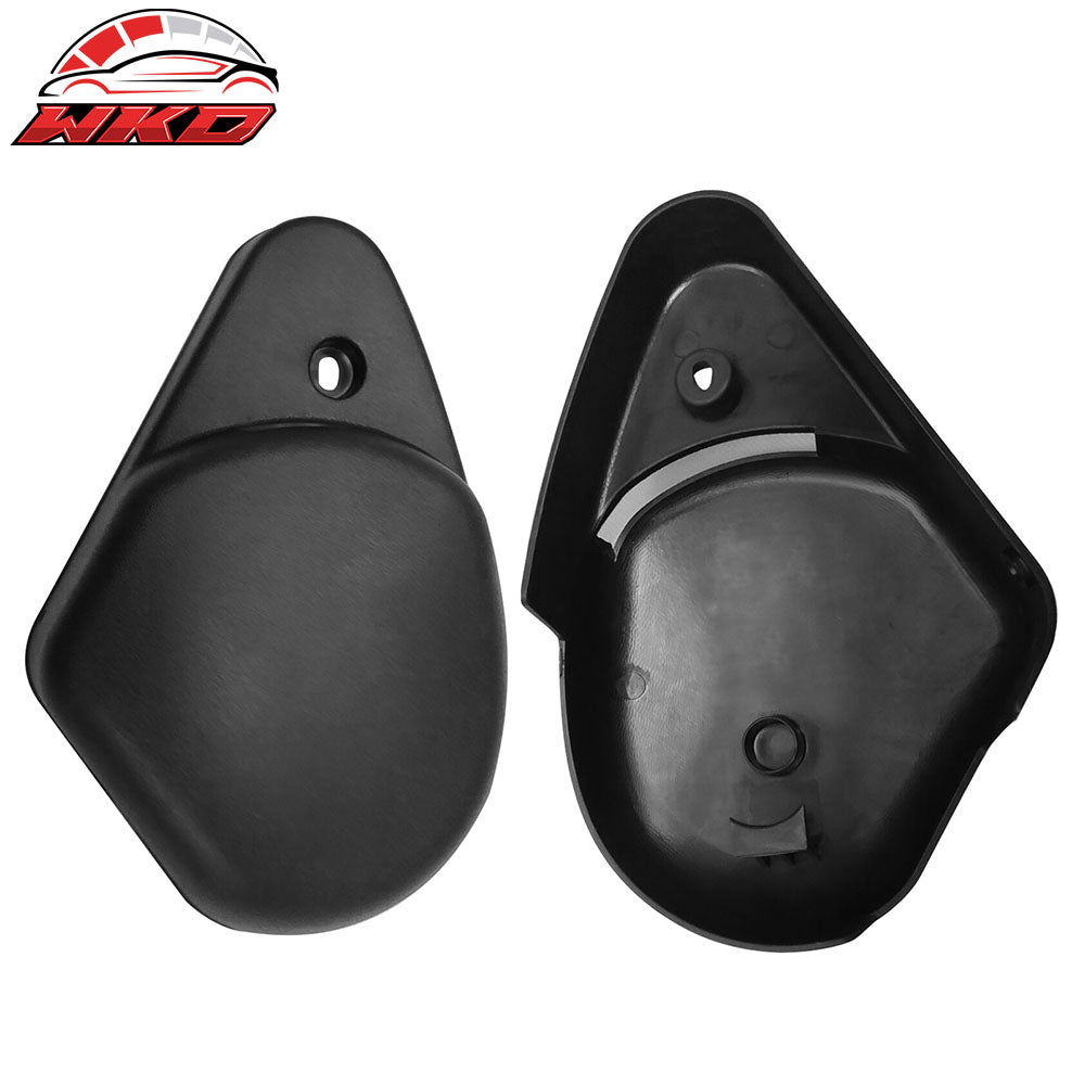 Universal Reclinable Racing Seats Left Side Adjuster Cover Black