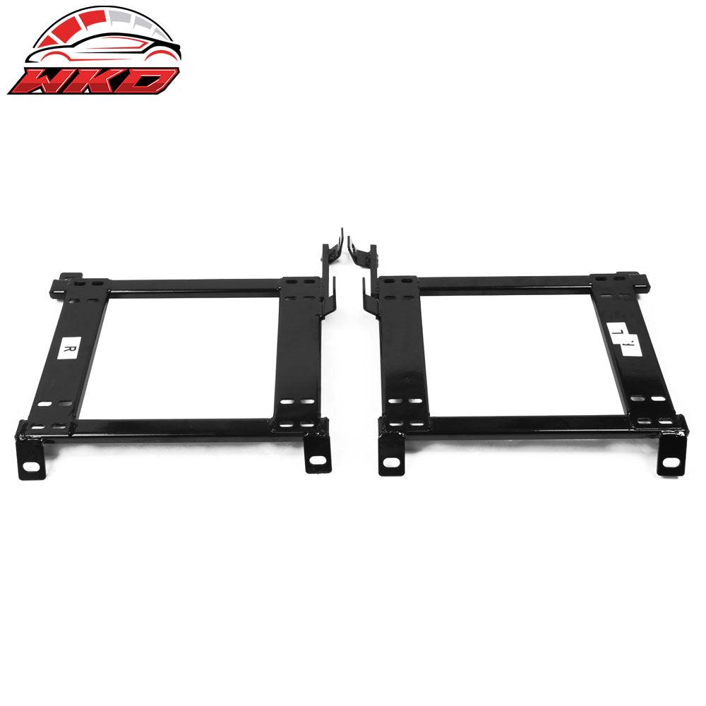 Fits 93-07 Subaru Impreza WRX STI GC GD Pair Racing Seat Brackets Mount Steel