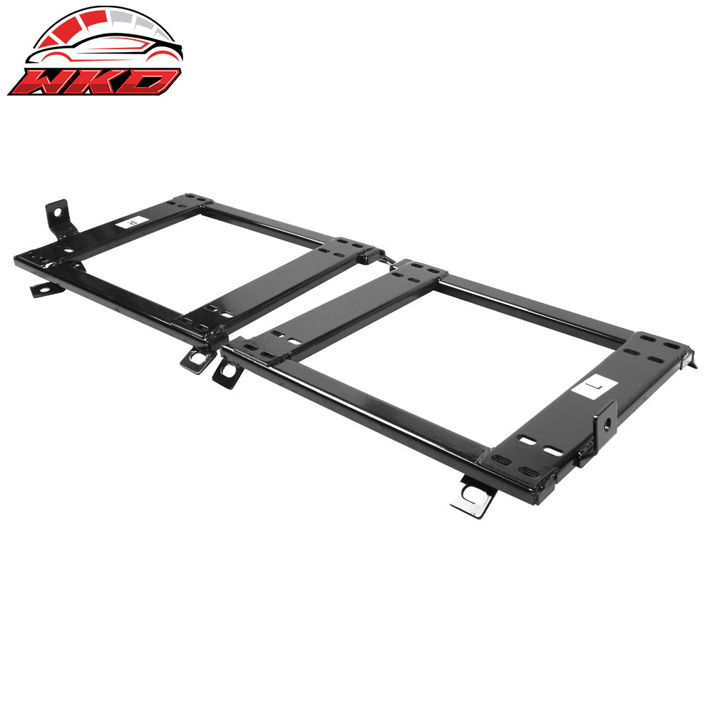 Fits 93-98 Toyota Supra Pair Racing Seat Brackets Mount Rail Track Steel