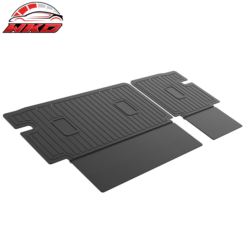 Fits 24-26 GMC Hummer EV SUV TPE Backrest Mat Heavy Duty Rear Seats Back Cover