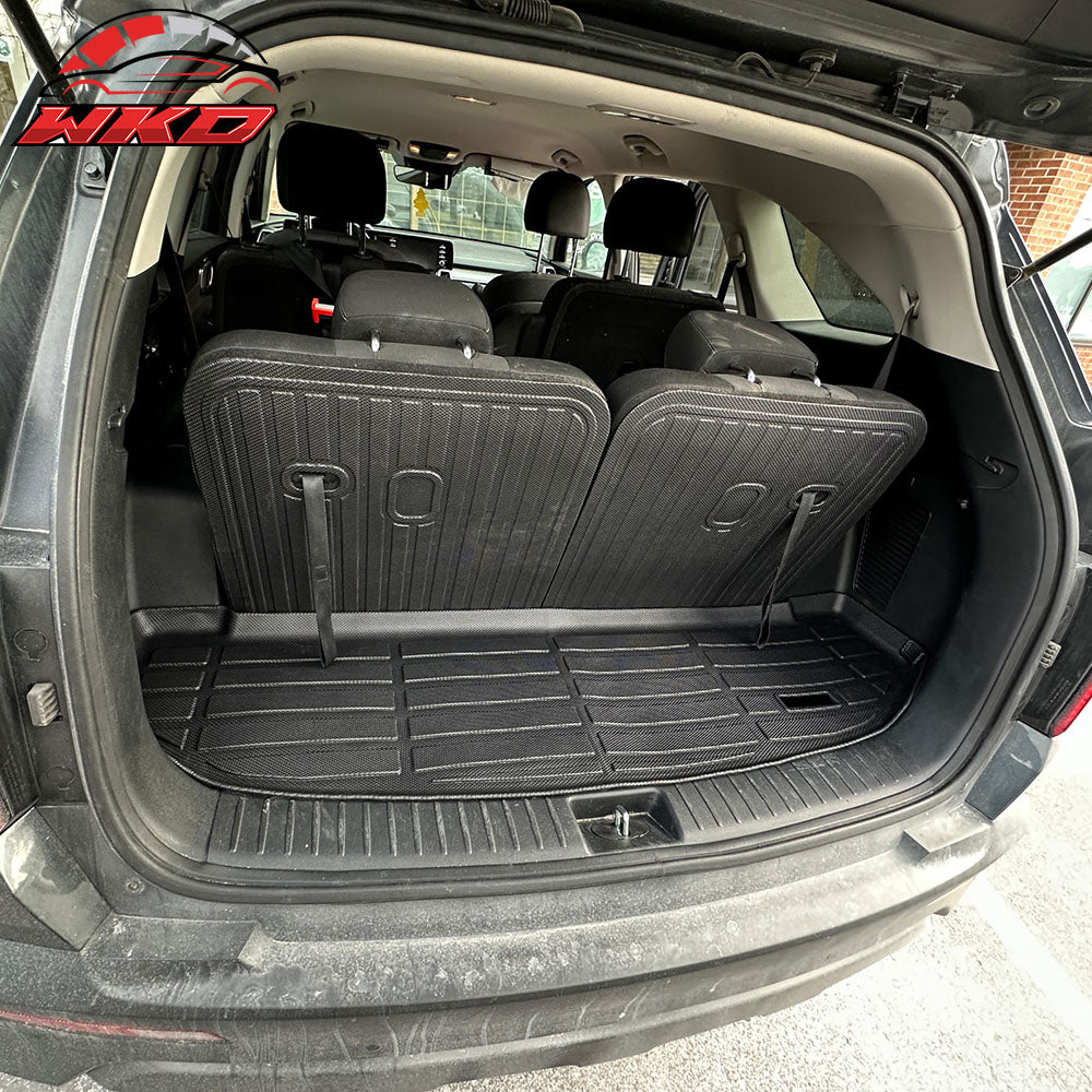 Fits 21-25 Kia Sorento Rear Seat Back Cover Backrest Mat Guard Liner Black TPE