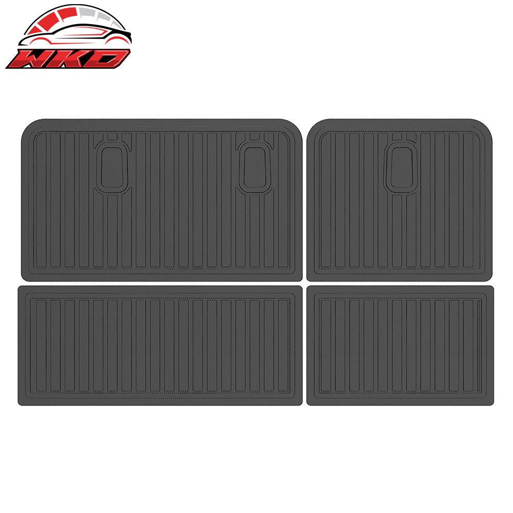 Fits 25-26 Nissan Armada Infiniti QX80 TPE Rear Seat Back Backrest Liner Mats