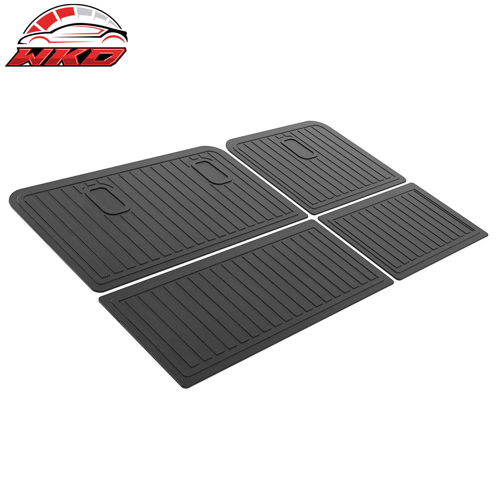 Fits 25-26 Nissan Armada Infiniti QX80 TPE Rear Seat Back Backrest Liner Mats